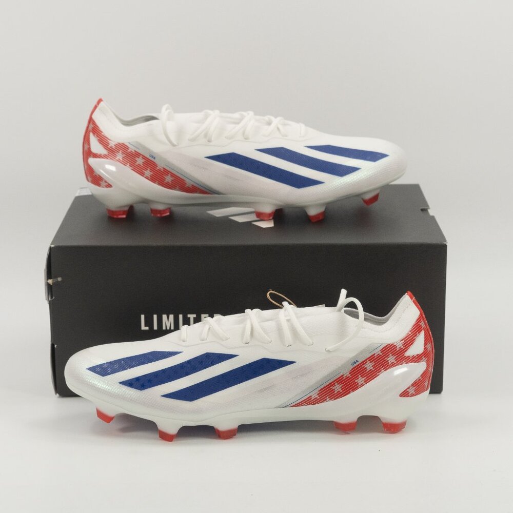 Adidas x Crazyfast.1 FG 'USA' IG0664 Soccer Cleats Multi Size - Picture 8 of 16